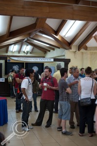 People gathered at the International Congress of Dipterology