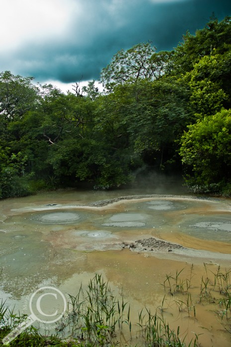 Mud pots of Rincon de la Vieja Costa Rica