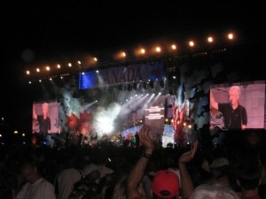 Parliament Hill Canada Day Stage in the Dark